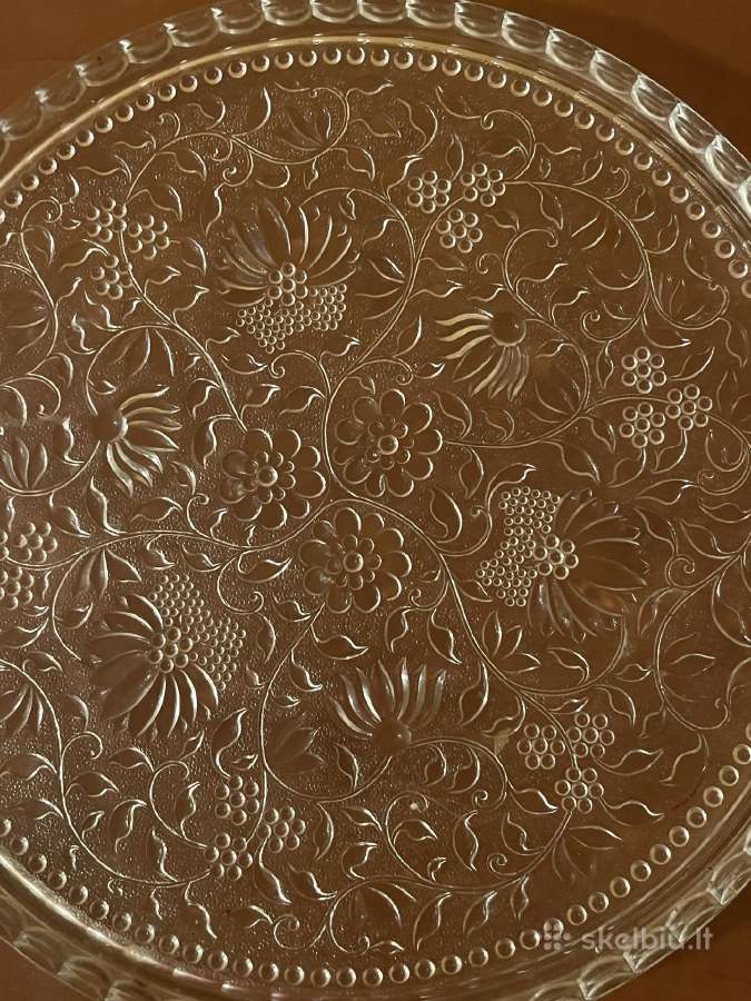 Krištolinis padėklas (Čekija) - nuotraukos Nr. 2