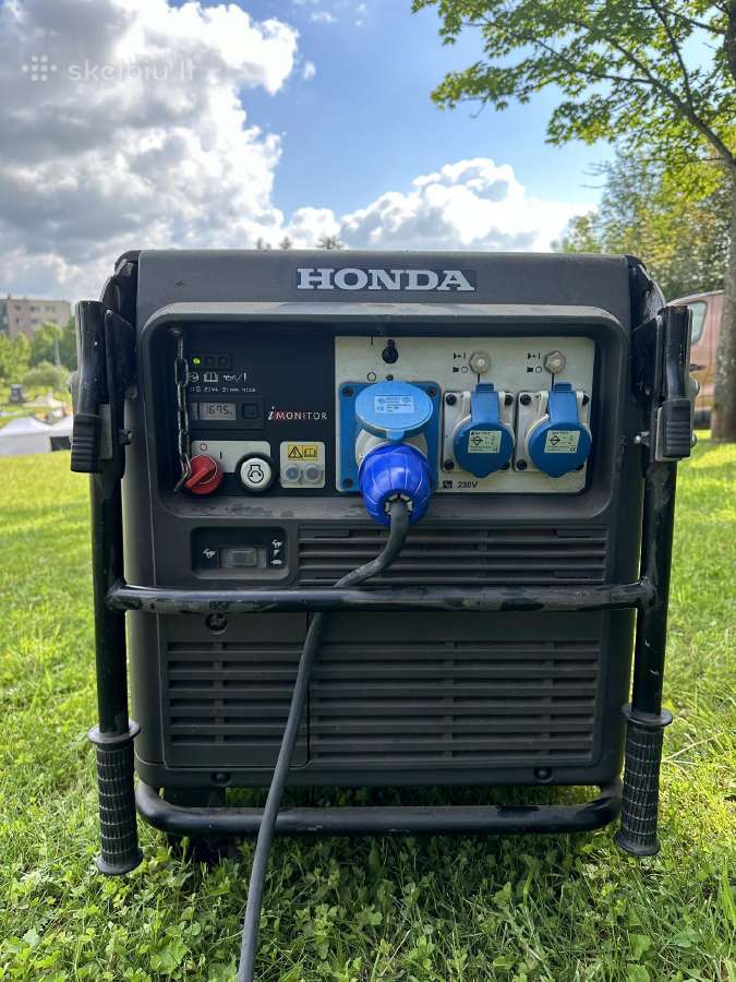 Honda Inverterinis generatorius su el. starteriu, - nuotraukos Nr. 2