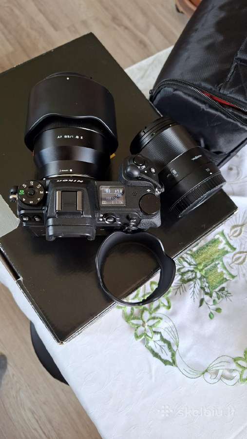Parduodu tvarkinga Nikon z 6 II su 2 objektyvais - nuotraukos Nr. 3