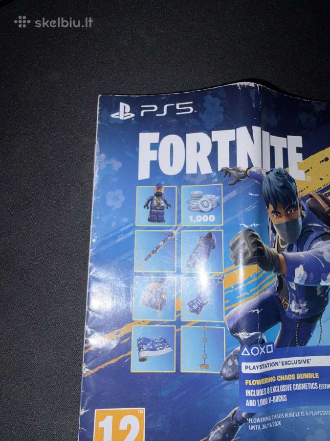 Fortnite ps5 pack Kodas Nenaudotas - nuotraukos Nr. 2