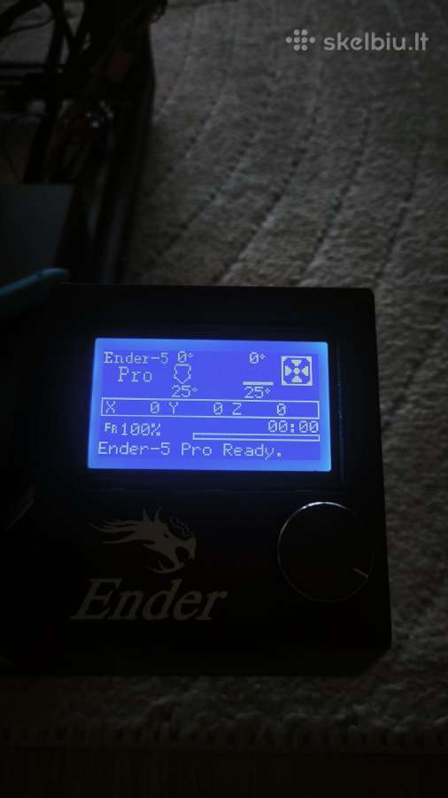 Creality Ender 5 Pro 3D spausdintuvas - nuotraukos Nr. 8
