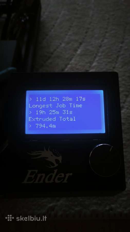 Creality Ender 5 Pro 3D spausdintuvas - nuotraukos Nr. 11
