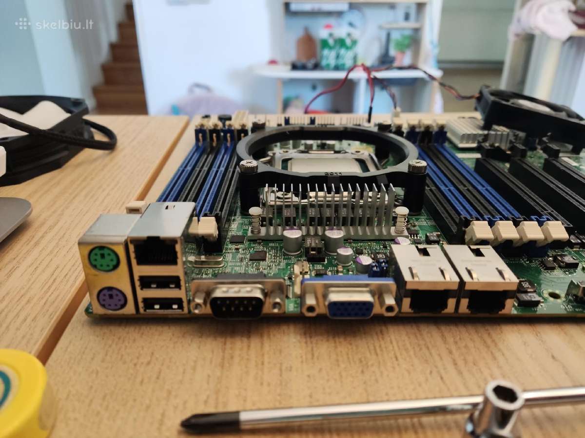 Supermicro x9sri-f Xeon 2697v2 24threads 256gb RAM - nuotraukos Nr. 10