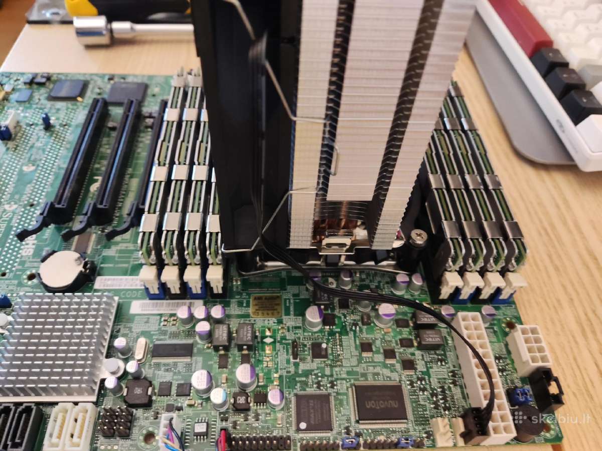 Supermicro x9sri-f Xeon 2697v2 24threads 256gb RAM - nuotraukos Nr. 11