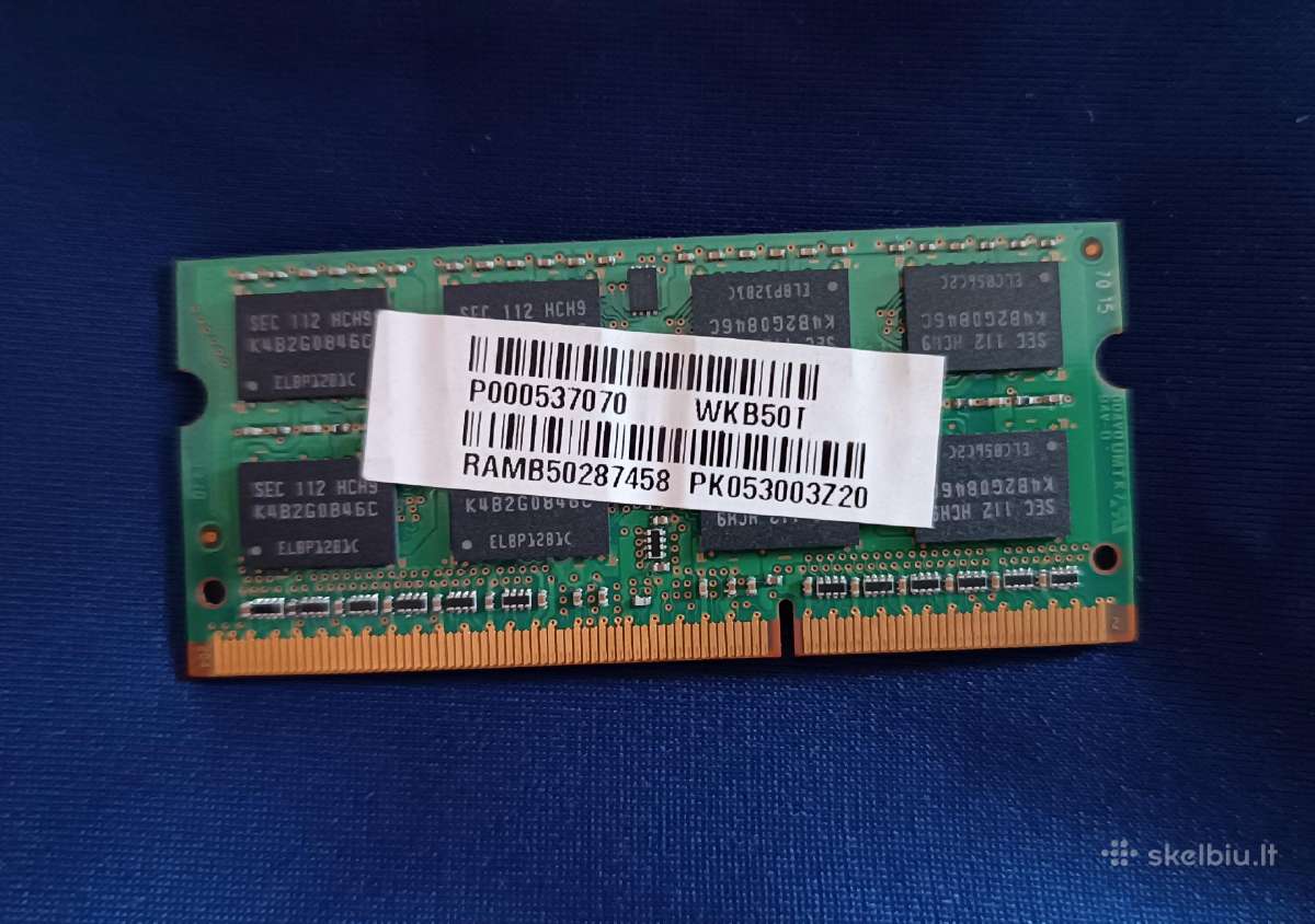 Samsung RAM atminties kortelė nešiojamam kompui - nuotraukos Nr. 4