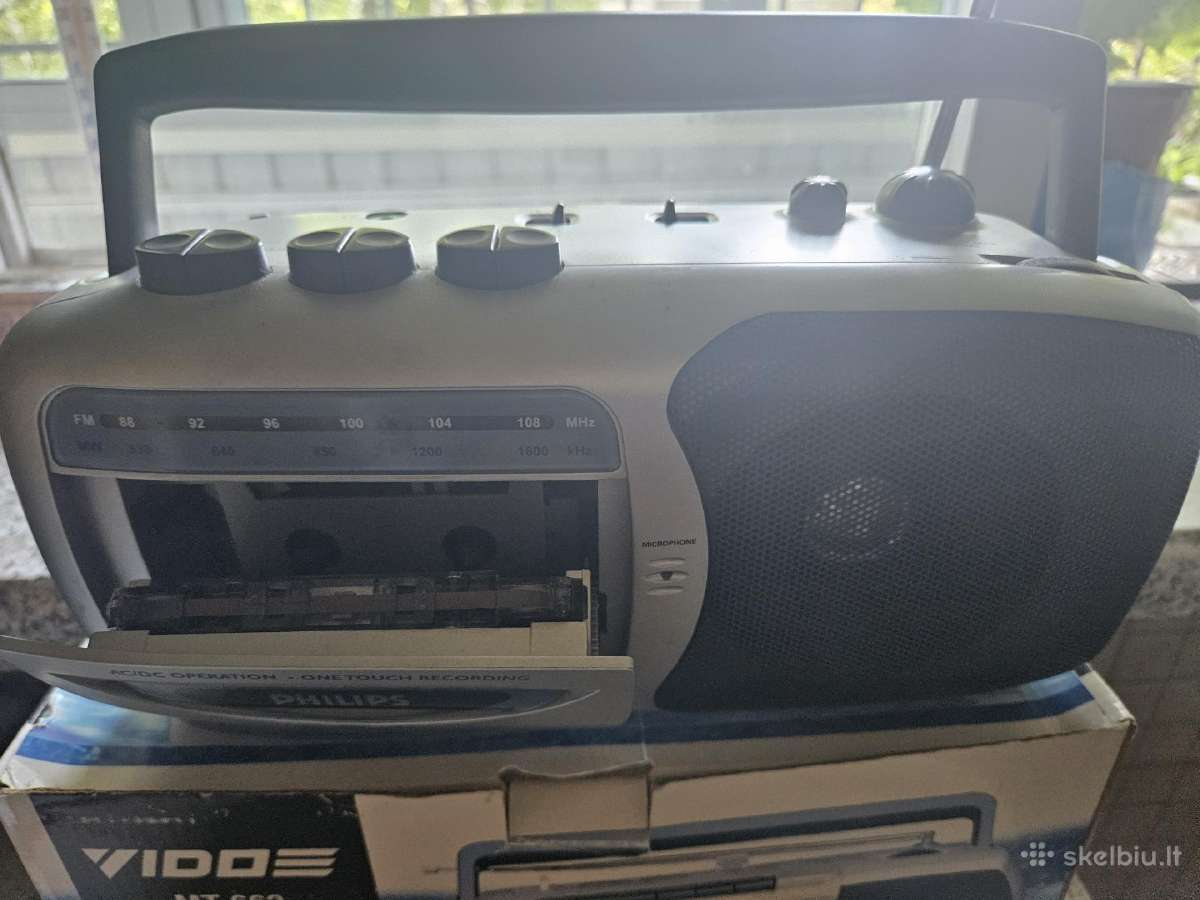 Radio imtuvas su magnetola - nuotraukos Nr. 3