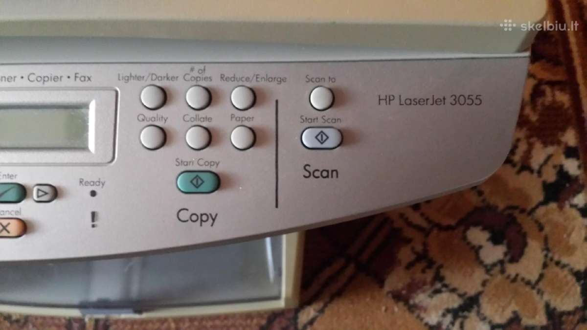 Dovanojamas Hp Laserjett 3055 spausdintuvas - nuotraukos Nr. 11