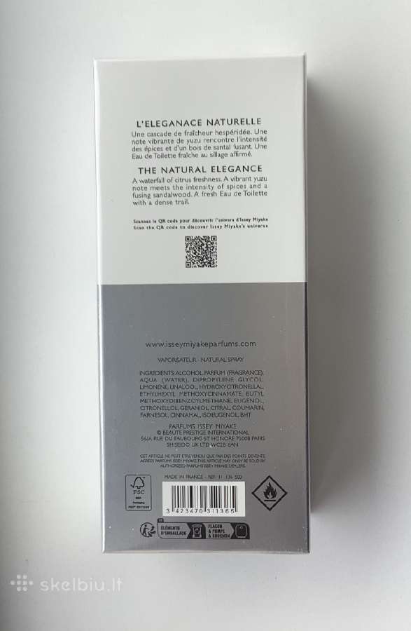 Issey Miyake Leau Dissey Pour Homme Edt kvepalai - nuotraukos Nr. 2