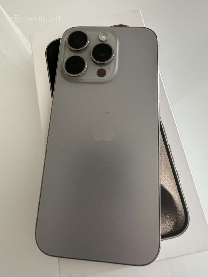 iPhone 15 Pro 256gb - nuotraukos Nr. 9