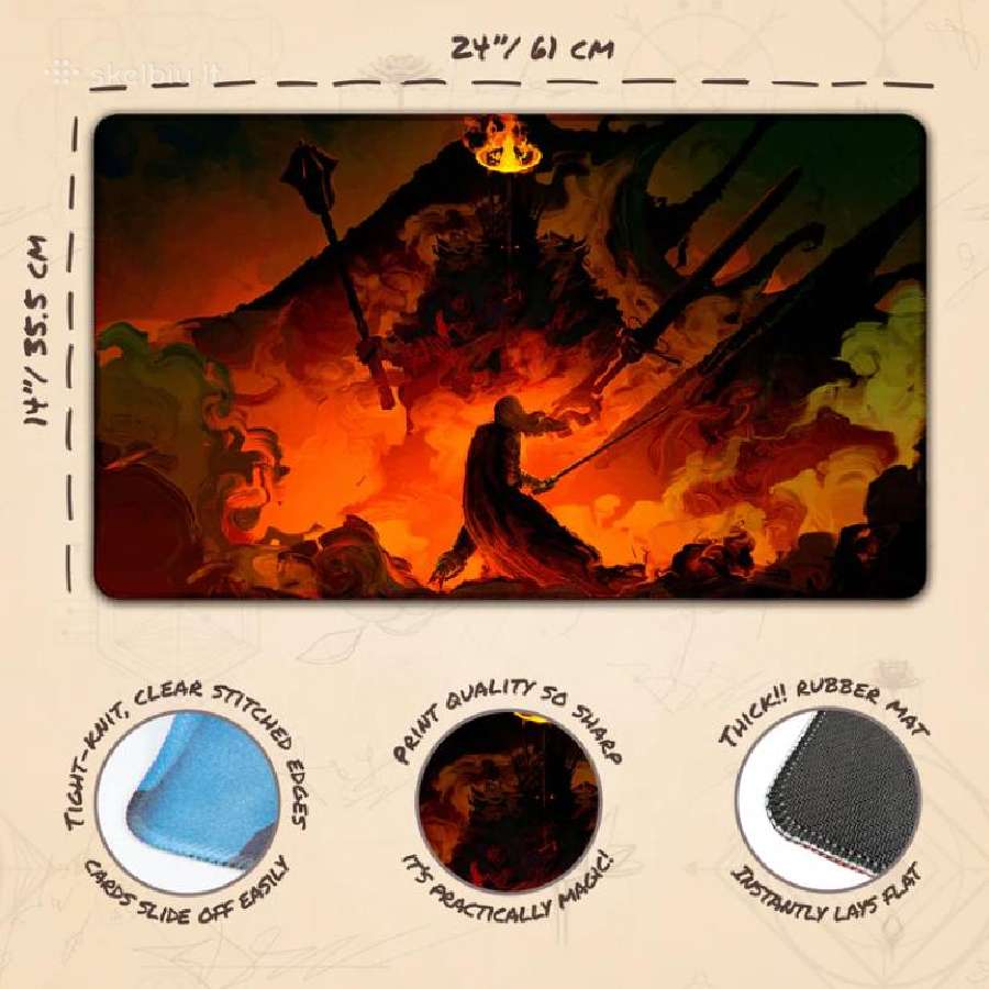 JAV „paramint“ Tcg kilimėlis + dėklas, Playmat - nuotraukos Nr. 3