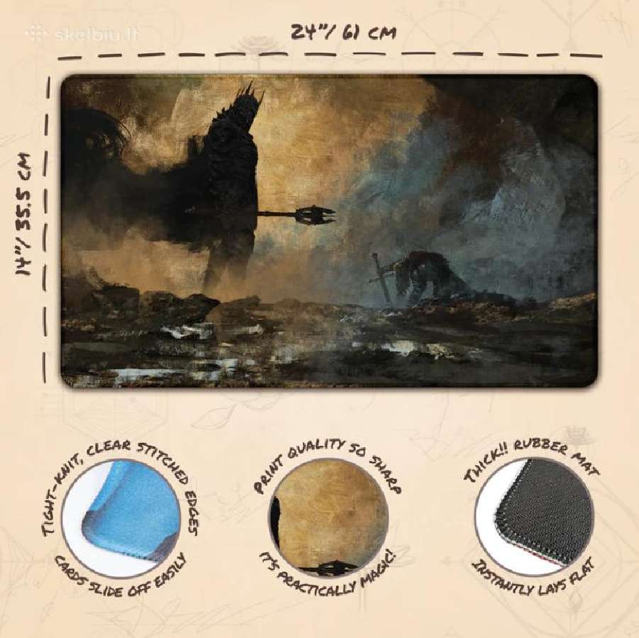 JAV „paramint“ Tcg kilimėlis + dėklas, Playmat - nuotraukos Nr. 4