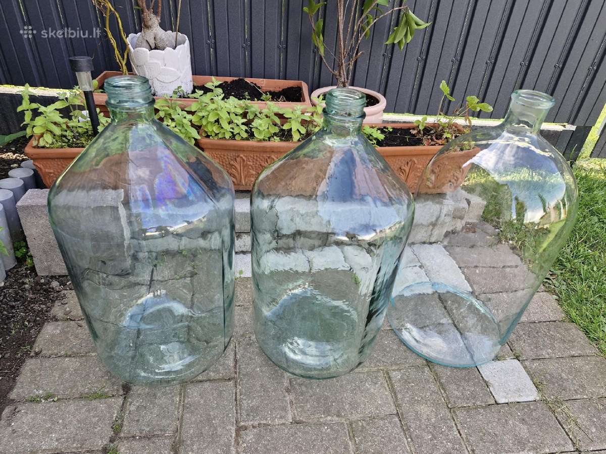 10l ir 20l stiklainiai - nuotraukos Nr. 6