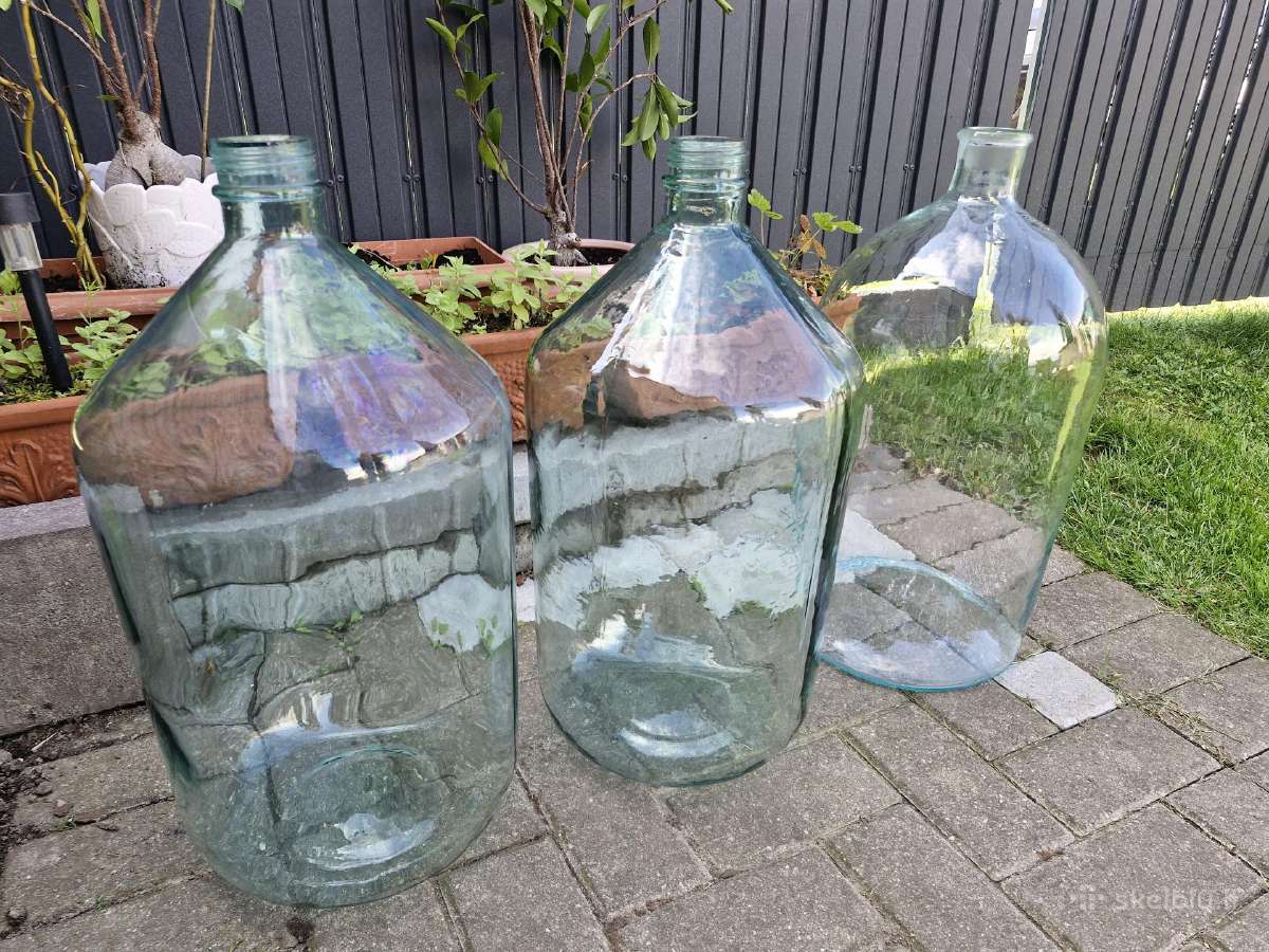 10l ir 20l stiklainiai - nuotraukos Nr. 7