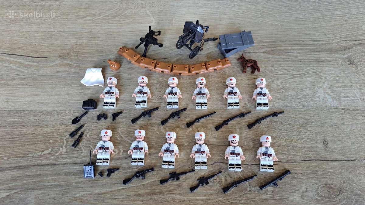 Minifigureles kaladeles - nuotraukos Nr. 24