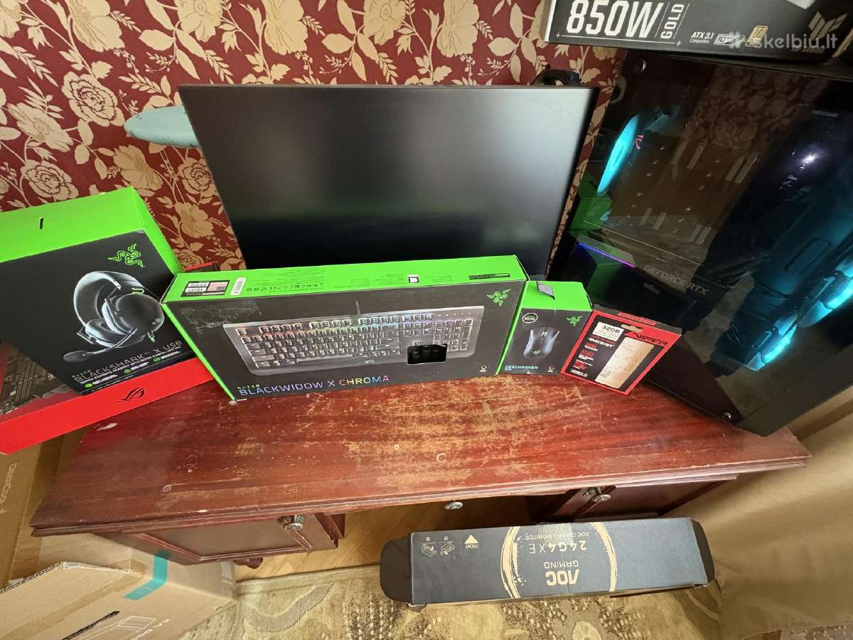 Pilnas žaidimų kompiuterio komplektas rtx 3070 - nuotraukos Nr. 2