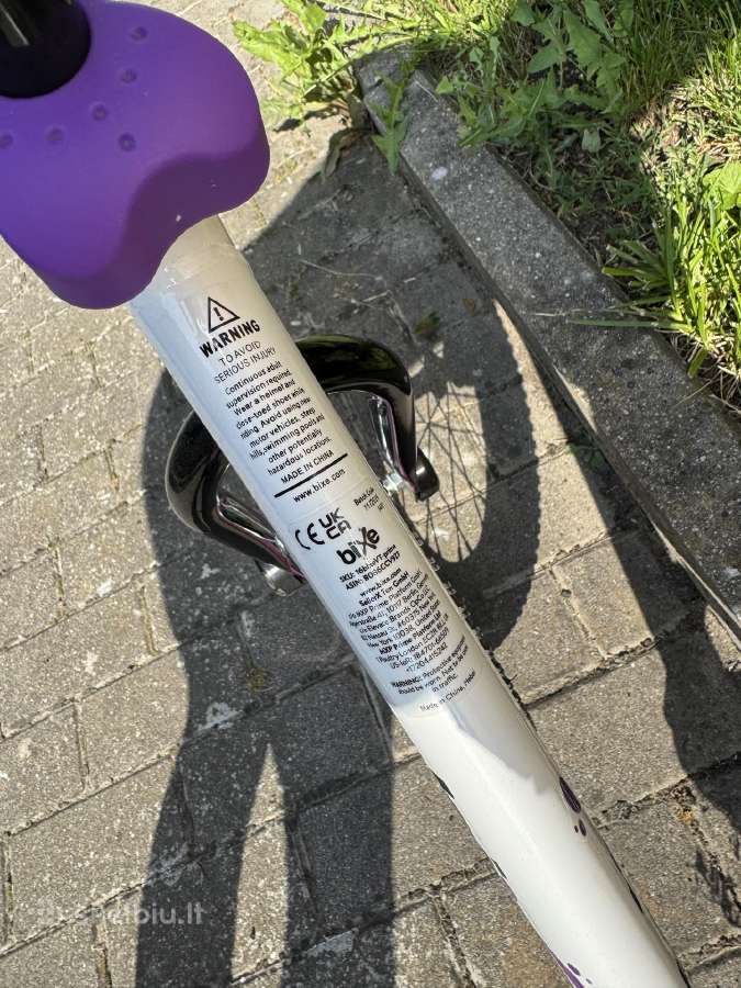 Bixe balansinis dviratis nuo 5 metų - nuotraukos Nr. 5