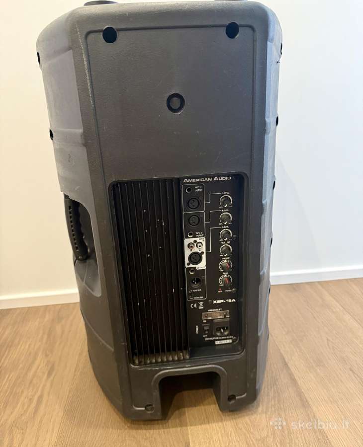 Aktyvi garso kolonėlė American Audio XS - nuotraukos Nr. 4