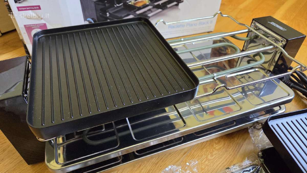 Griline elektrine Princess Raclette piano black 8 - nuotraukos Nr. 4