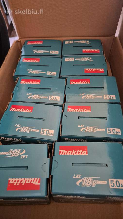 Makita 18 V bevieliai įrankiai - nuotraukos Nr. 7