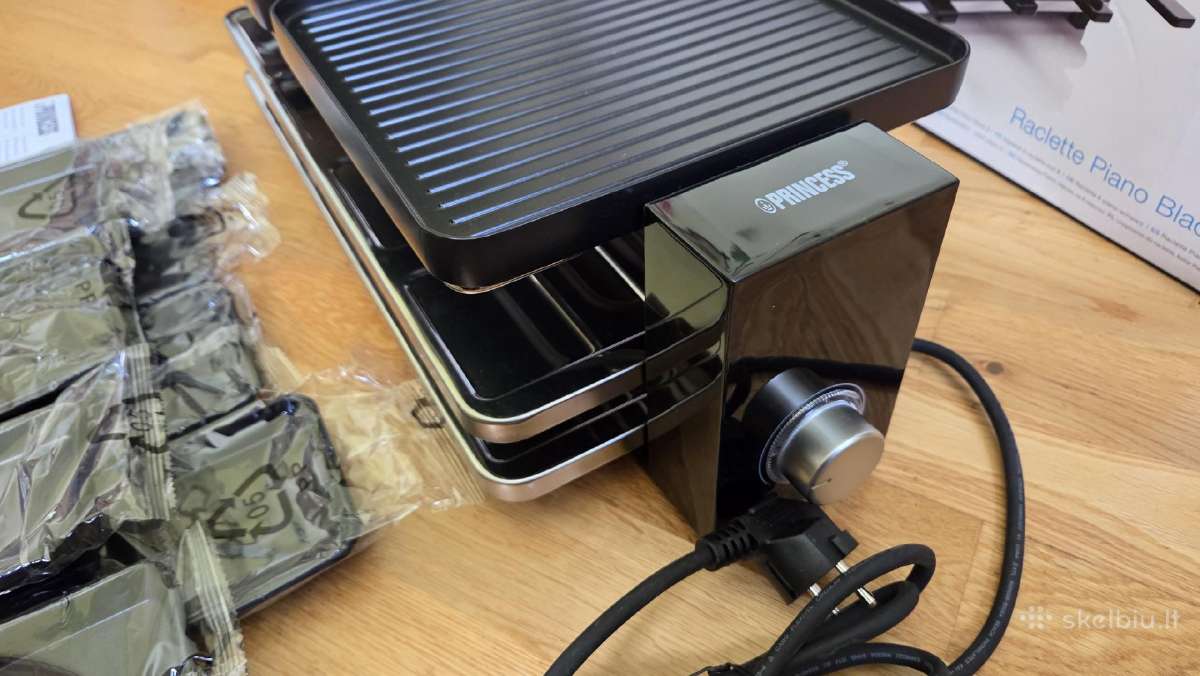 Griline elektrine Princess Raclette piano black 8 - nuotraukos Nr. 6