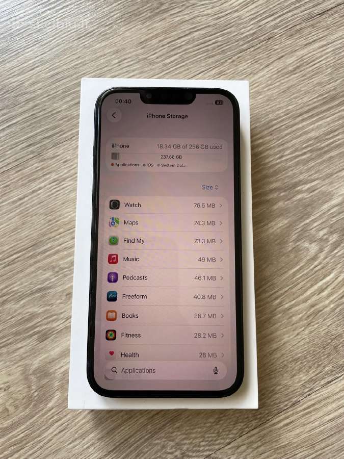 Apple iPhone 14 Midnight,256 GB. - nuotraukos Nr. 9