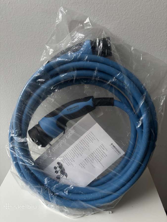 Elektromobilių krovimo laidai Mennekes Type2 22kw - nuotraukos Nr. 4