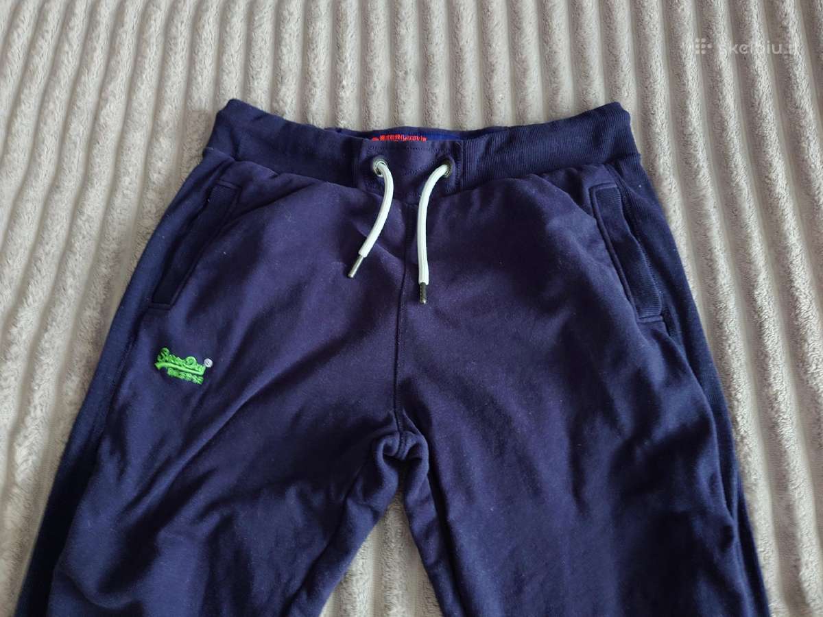 Vyriškos treningines kelnės superdry. - nuotraukos Nr. 2