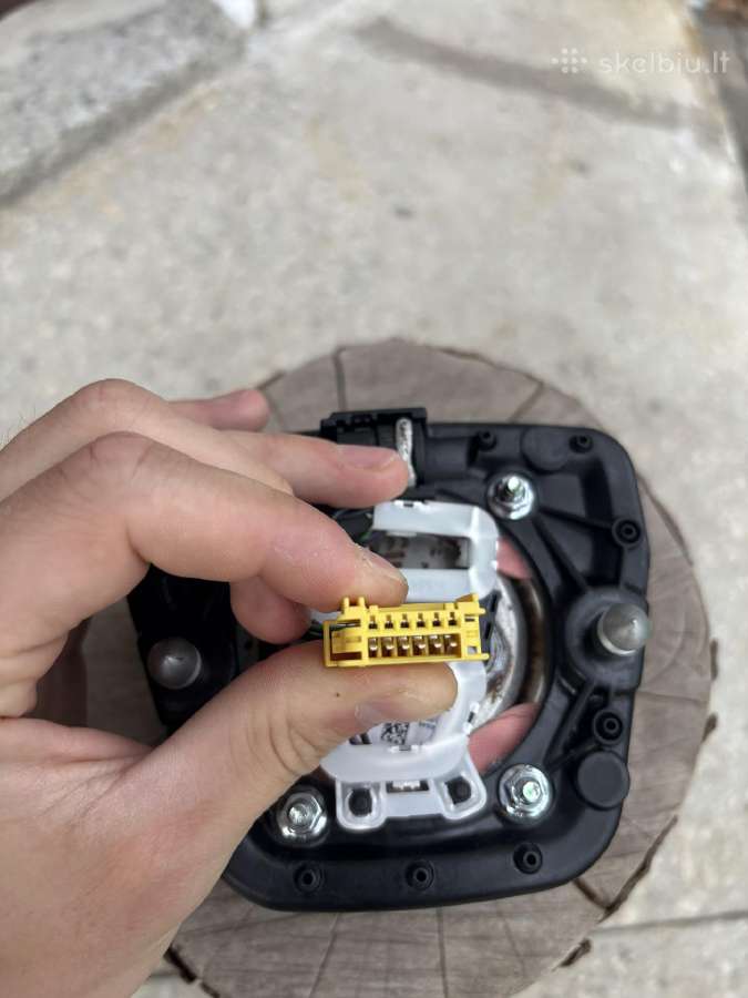 Tesla Model S ir X Yoke Airbag (vairo oro pagalvė) - nuotraukos Nr. 4
