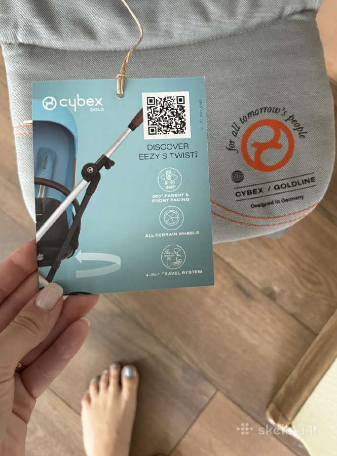 Sportinis vezimelis Cybex Eezy stwist2+ 360 - nuotraukos Nr. 7