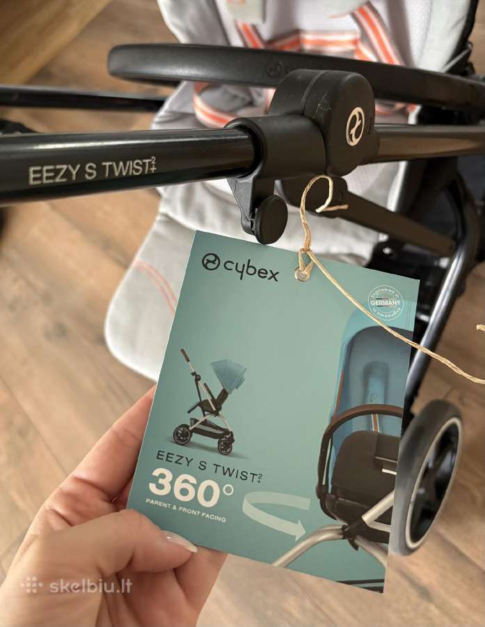 Sportinis vezimelis Cybex Eezy stwist2+ 360 - nuotraukos Nr. 8