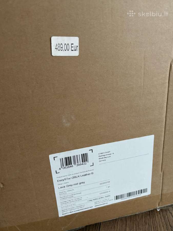 Sportinis vezimelis Cybex Eezy stwist2+ 360 - nuotraukos Nr. 14