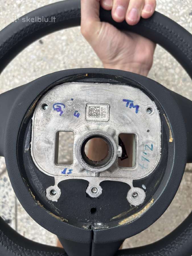 Tesla Model S ir X Yoke Airbag (vairo oro pagalvė) - nuotraukos Nr. 10