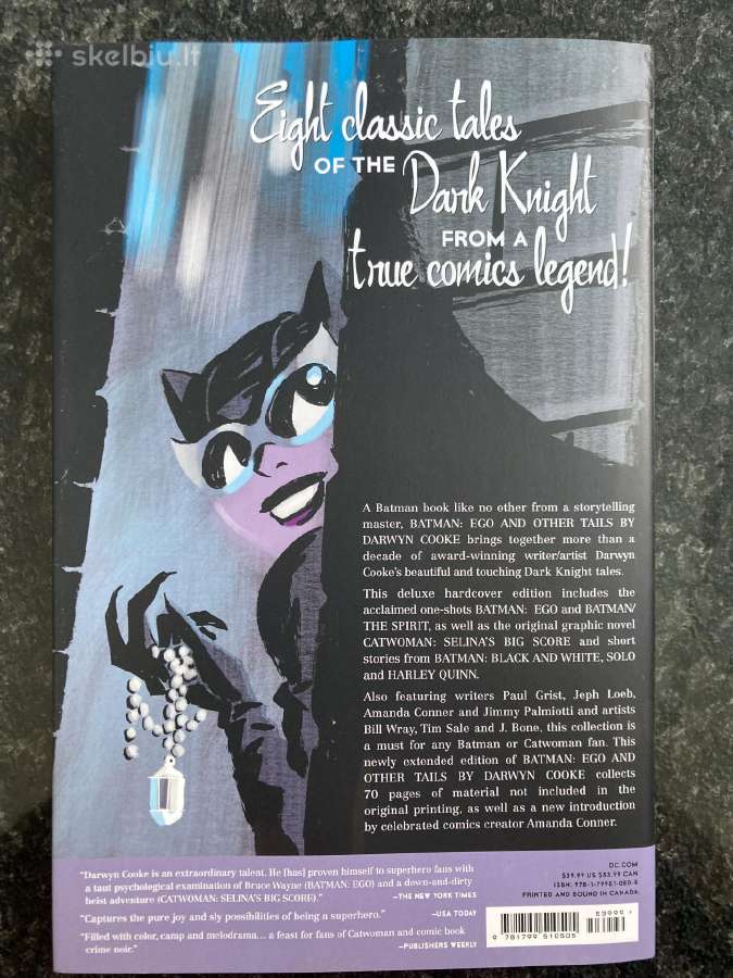 Batman Ego (Deluxe) Hc - nuotraukos Nr. 2