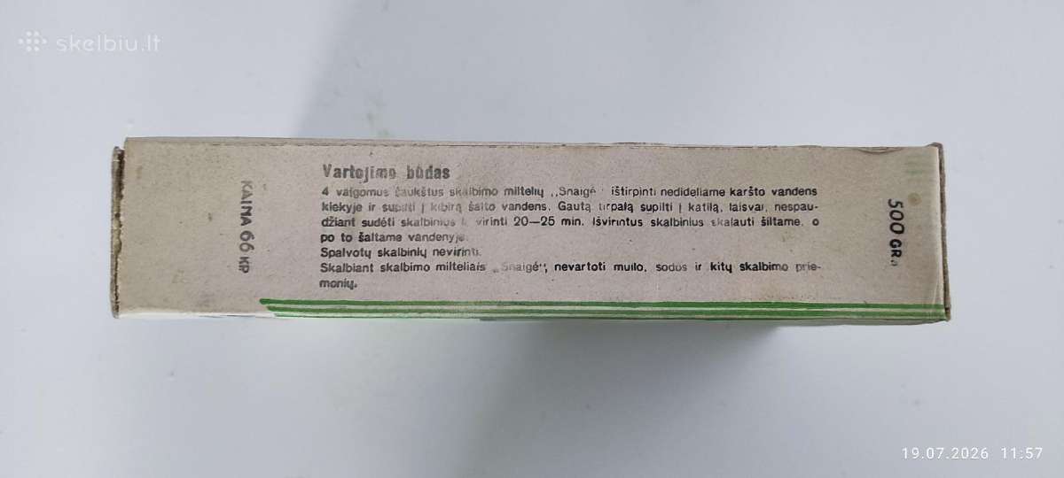 Tarybiniu laiku skalbimo milteliai - nuotraukos Nr. 5