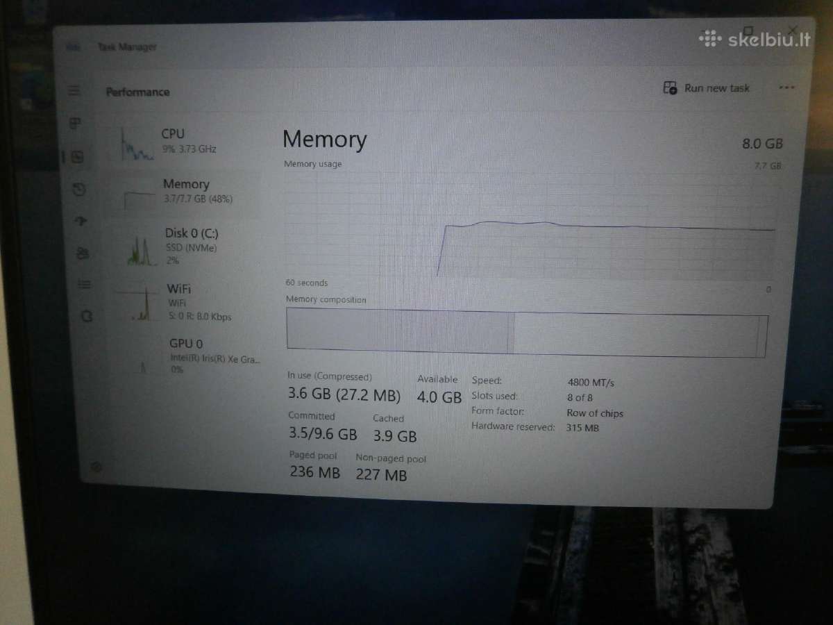 Dell Vostro 5630 16" ekranas, i5-1340p, SSD 512 GB - nuotraukos Nr. 7