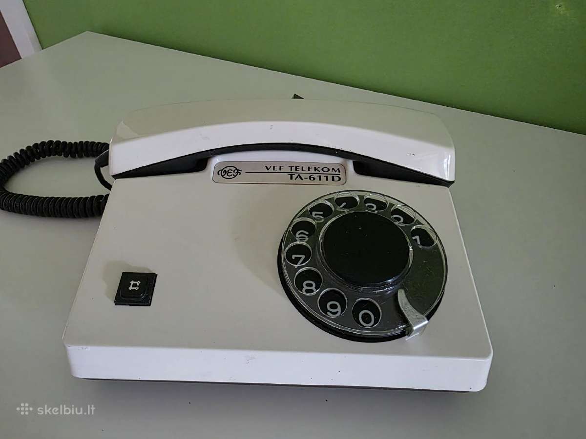 Senovinis telefono aparatas - nuotraukos Nr. 2