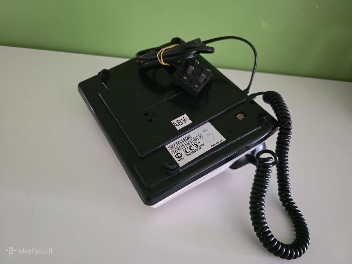 Senovinis telefono aparatas - nuotraukos Nr. 5