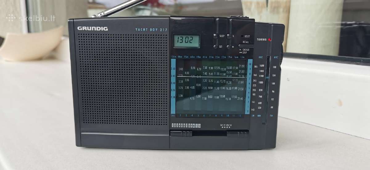 Grundig Yacht Boy 217 Fm/lw/mw/sw Radijo Imtuvas - nuotraukos Nr. 2