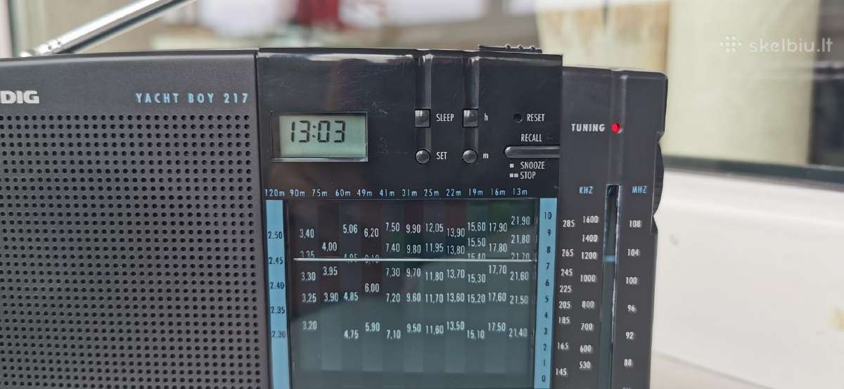 Grundig Yacht Boy 217 Fm/lw/mw/sw Radijo Imtuvas - nuotraukos Nr. 3