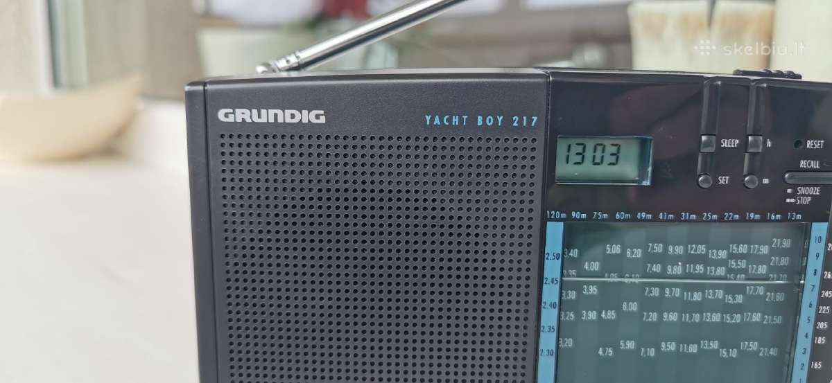 Grundig Yacht Boy 217 Fm/lw/mw/sw Radijo Imtuvas - nuotraukos Nr. 5