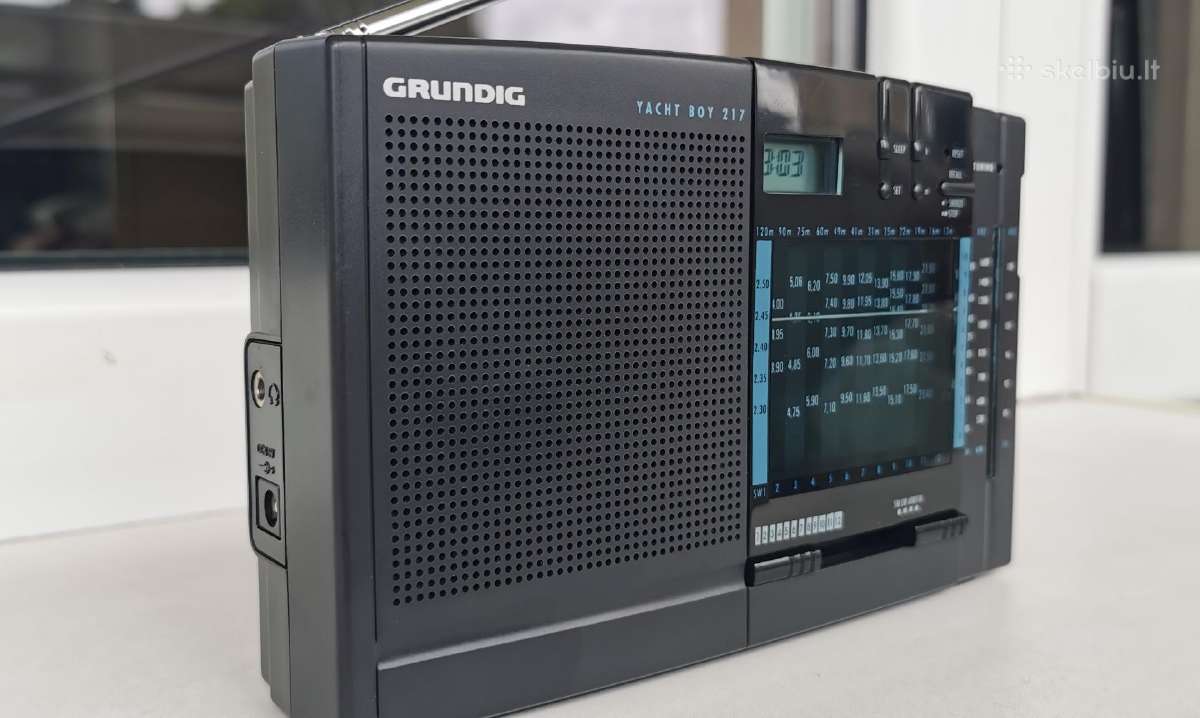 Grundig Yacht Boy 217 Fm/lw/mw/sw Radijo Imtuvas - nuotraukos Nr. 10