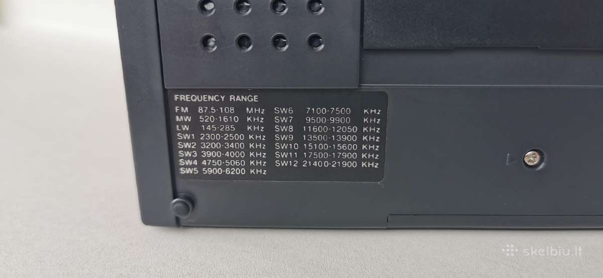 Grundig Yacht Boy 217 Fm/lw/mw/sw Radijo Imtuvas - nuotraukos Nr. 14