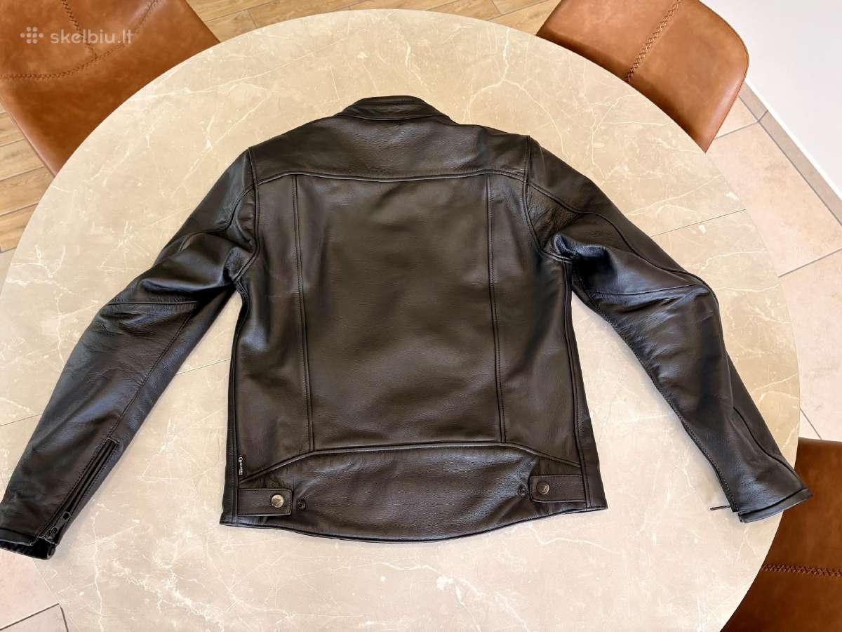 Odinė moto striukė Dainese Fulcro juoda - nuotraukos Nr. 6