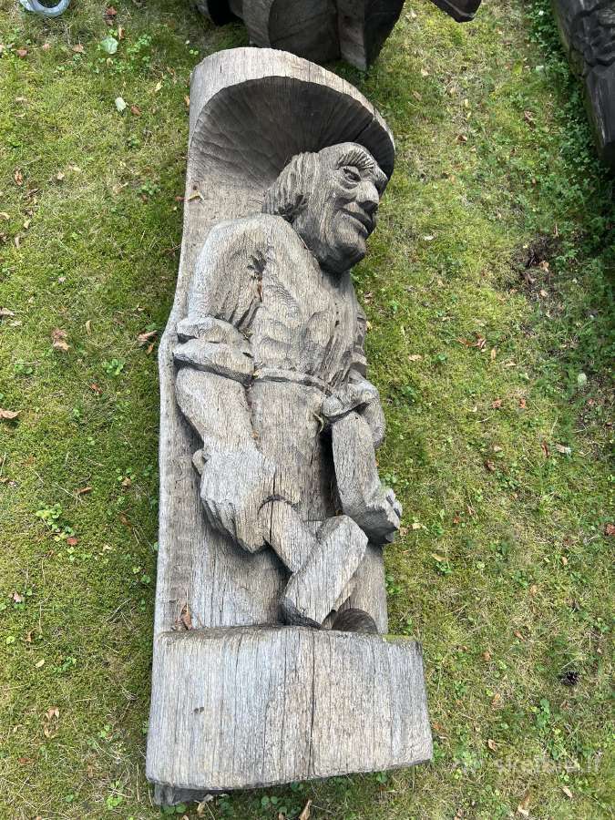 Skulptūros medinės - nuotraukos Nr. 2
