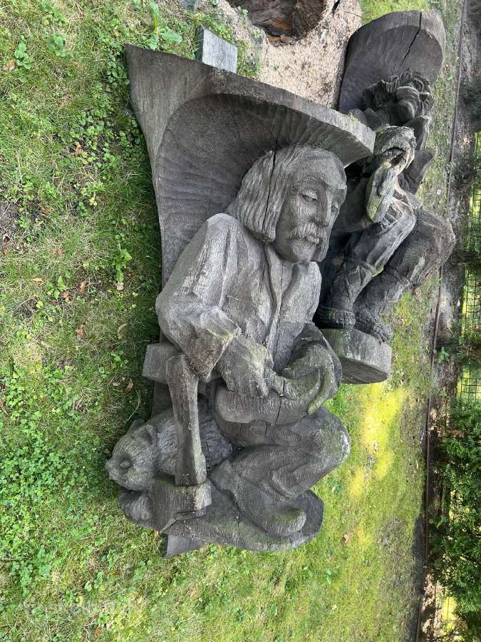 Skulptūros medinės - nuotraukos Nr. 7