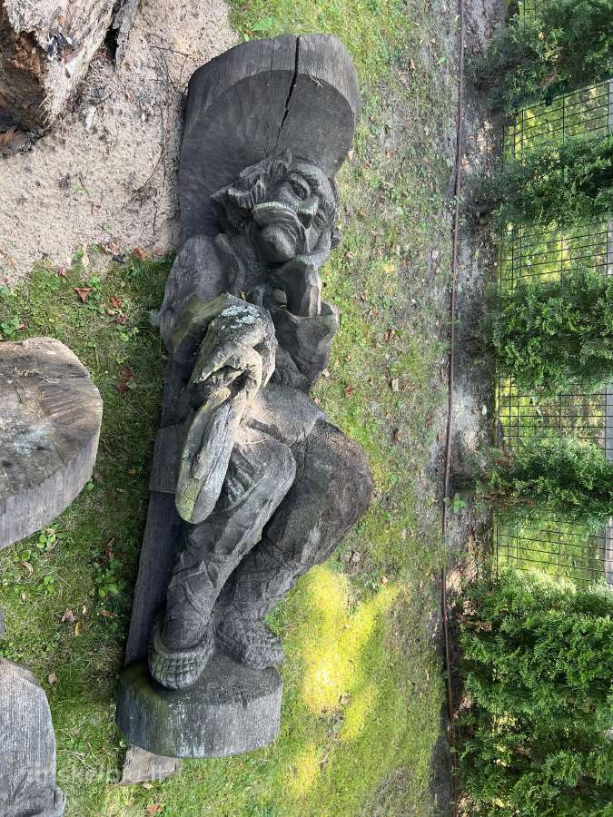 Skulptūros medinės - nuotraukos Nr. 9