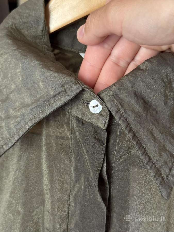 Massimo Dutti žali žėrintys marškiniai - nuotraukos Nr. 9