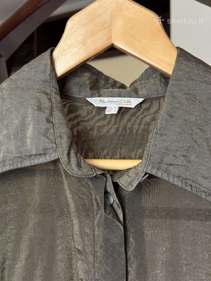Massimo Dutti žali žėrintys marškiniai - nuotraukos Nr. 10