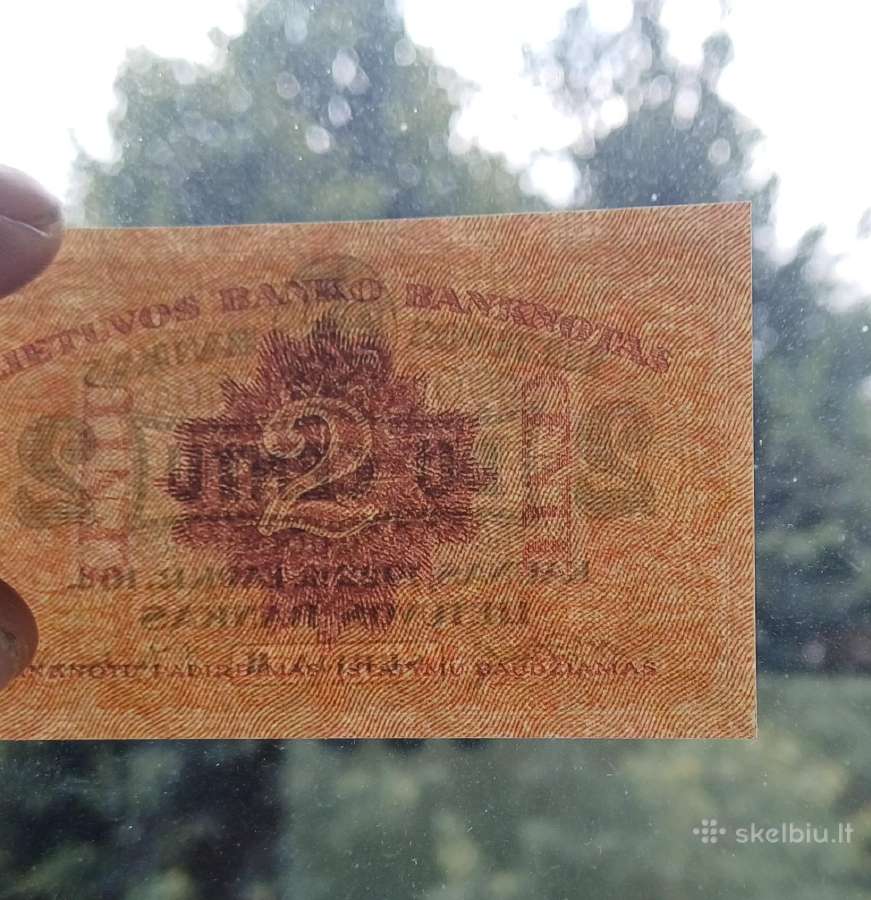 1922 m. popieriniai centai Reprodukcija - nuotraukos Nr. 3