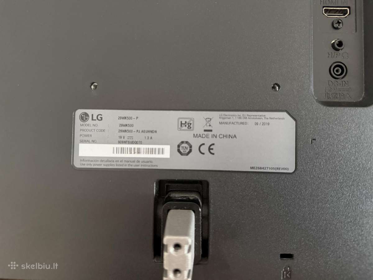 LG 29w500 - P kartu su laikikliu - nuotraukos Nr. 2